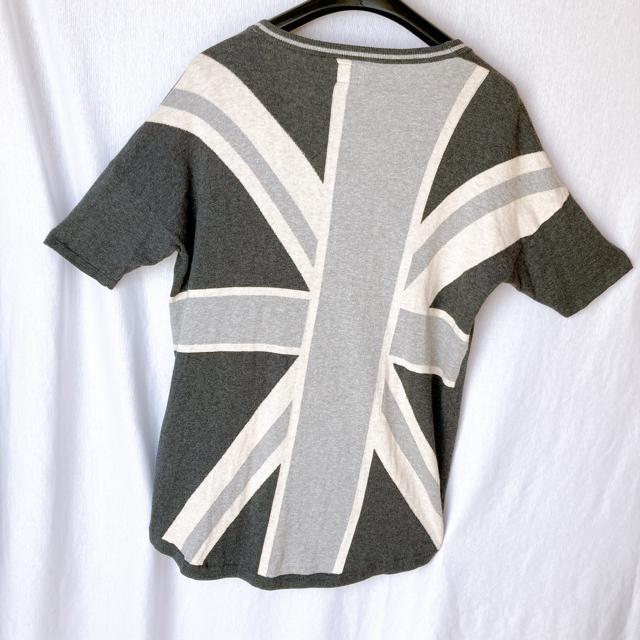 φJR PPFM ドルマン 半袖 カーディガン  M ダークグレー N2m < ブランド  φJR PPFM ドルマン 半袖 カーディガン  M ダークグレー N2m < ブランドの