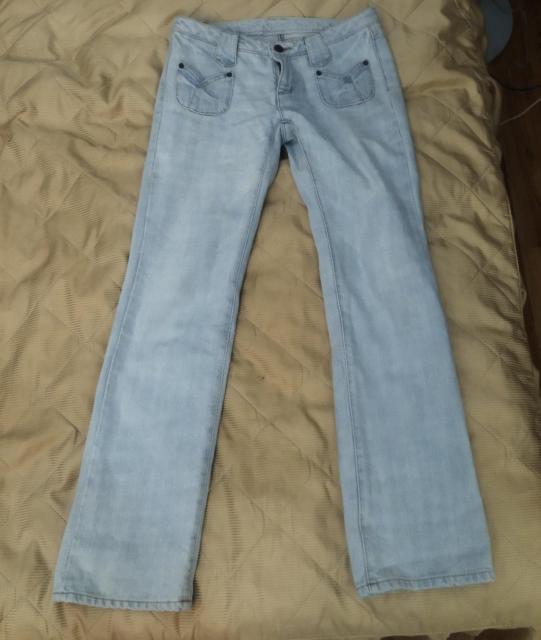 cgm アイスウオッシュデニム ブーツカット ストレート ジーンズ 小尻効果 M < 女性ファッション  cgm アイスウオッシュデニム ブーツカット ストレート ジーンズ 小尻効果 M  < 女性ファッションの