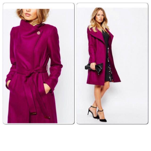 TED BAKER テッドベーカー ラップコート AFFINA < 女性ファッション  TED BAKER テッドベーカー ラップコート AFFINA  < 女性ファッションの