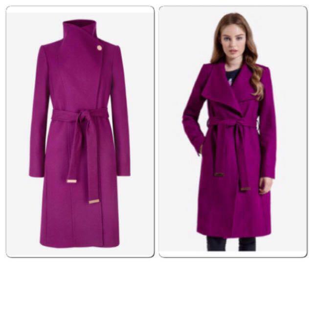 TED BAKER テッドベーカー ラップコート AFFINA < 女性ファッション  TED BAKER テッドベーカー ラップコート AFFINA < 女性ファッションの