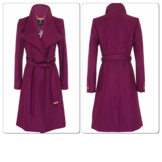 TED BAKER テッドベーカー ラップコート AFFINA < 女性ファッション  TED BAKER テッドベーカー ラップコート AFFINA < 女性ファッションの