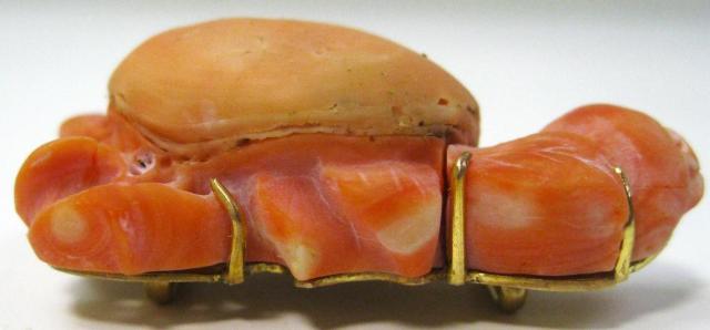 和装 帯留 帯止め サンゴ 珊瑚 約43mm×29mm×15mm 20.1g和服 < 女性ファッション 和装 帯留 帯止め サンゴ 珊瑚 約43mm×29mm×15mm 20.1g和服 < 女性ファッションの