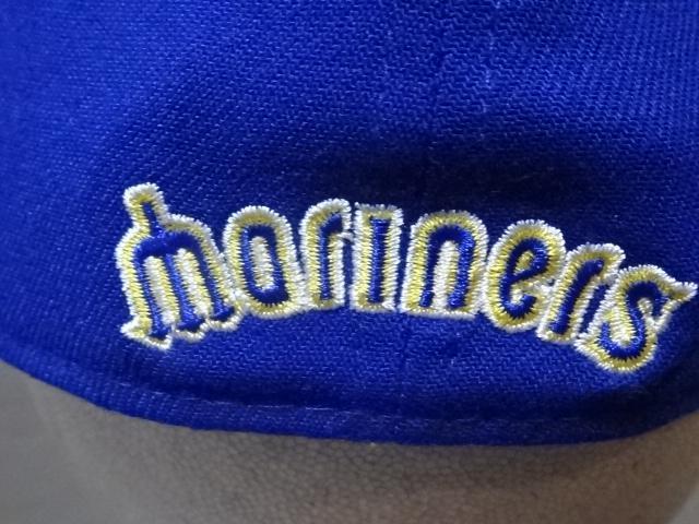 USA購入【NEWERA】【39THIRTY】MLB シアトル マリナーズ ロゴ刺繍入り キャップ < 男性ファッション  USA購入【NEWERA】【39THIRTY】MLB シアトル マリナーズ ロゴ刺繍入り キャップ < 男性ファッションの