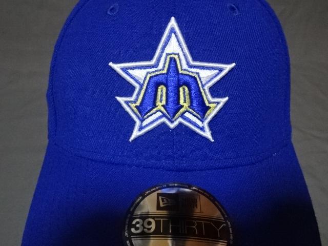 USA購入【NEWERA】【39THIRTY】MLB シアトル マリナーズ ロゴ刺繍入り キャップ < 男性ファッション  USA購入【NEWERA】【39THIRTY】MLB シアトル マリナーズ ロゴ刺繍入り キャップ < 男性ファッションの