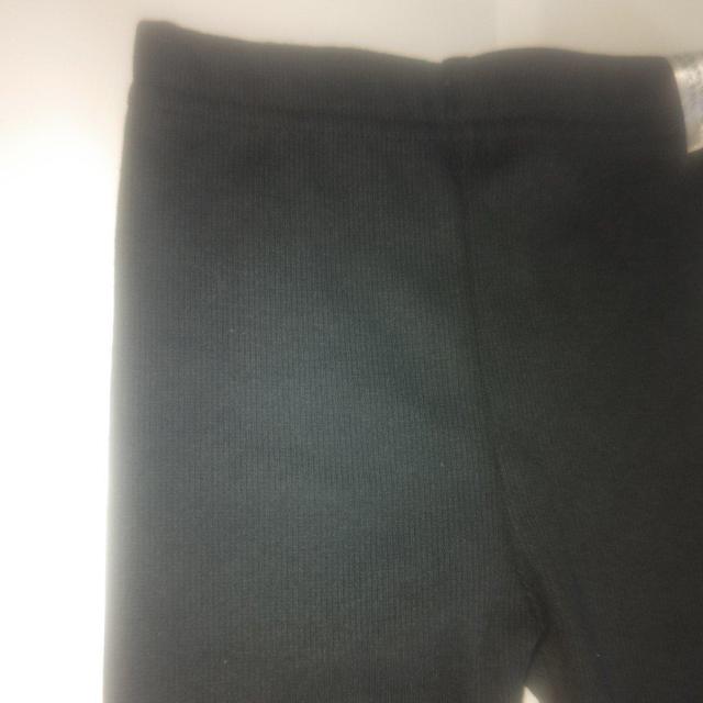 新品タグ付き 黒いリブレギンス 10分丈 サイズ95 送料無料 < キッズ/ベビー  新品タグ付き 黒いリブレギンス 10分丈 サイズ95 送料無料 < キッズ/ベビーの