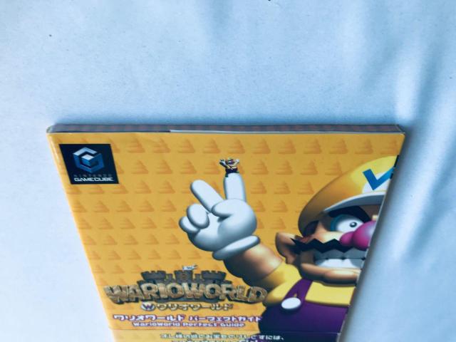 ワリオワールド パーフェクトガイド GC 攻略本 初版 帯 Wario World Perfect Guide Strategy < ゲーム本体/ソフト ワリオワールド パーフェクトガイド GC 攻略本 初版 帯 Wario World Perfect Guide Strategy < ゲーム本体/ソフトの