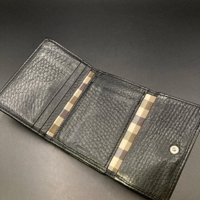即決 Aquascutum アクアスキュータム 三つ折り財布 ブラック < ブランド 即決 Aquascutum アクアスキュータム 三つ折り財布 ブラック < ブランドの
