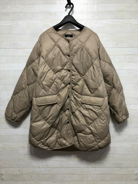 新品☆5L♪ベージュ系ライトダウンコート♪ノーカラー軽量シンプル☆Q565 < 女性ファッション 新品☆5L♪ベージュ系ライトダウンコート♪ノーカラー軽量シンプル☆Q565 < 女性ファッションの