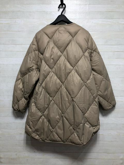 新品☆5L♪ベージュ系ライトダウンコート♪ノーカラー軽量シンプル☆Q565 < 女性ファッション 新品☆5L♪ベージュ系ライトダウンコート♪ノーカラー軽量シンプル☆Q565 < 女性ファッションの