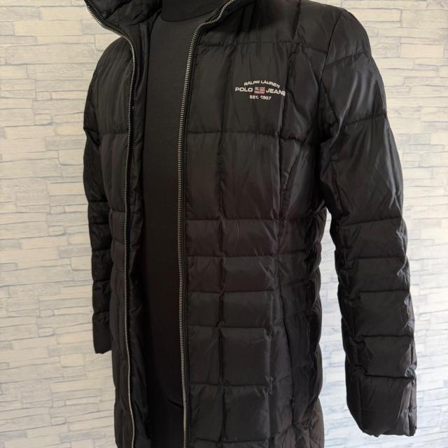 RALPH LAUREN POLO JEANS レディース ダウンコート 黒 M ロング丈 < ブランド RALPH LAUREN POLO JEANS レディース ダウンコート 黒 M ロング丈 < ブランドの
