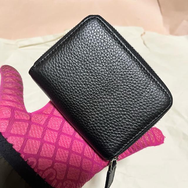 大容量 じゃばら カードケース 小銭入れ ラウンドファスナー レザー ブラック < 女性ファッション 大容量 じゃばら カードケース 小銭入れ ラウンドファスナー レザー ブラック < 女性ファッションの