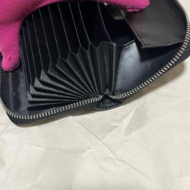 大容量 じゃばら カードケース 小銭入れ ラウンドファスナー レザー ブラック < 女性ファッション 大容量 じゃばら カードケース 小銭入れ ラウンドファスナー レザー ブラック < 女性ファッションの