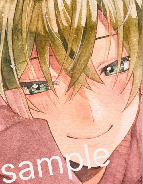 自作イラスト/オリジナル/水彩/原画/B5以下 < アニメ/コミック/キャラクター 自作イラスト/オリジナル/水彩/原画/B5以下 < アニメ/コミック/キャラクターの