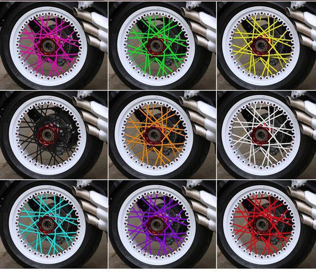 スポークラップ ブラック(スポークスキン、スポークカバー) < 自動車/バイク スポークラップ ブラック(スポークスキン、スポークカバー) < 自動車/バイク