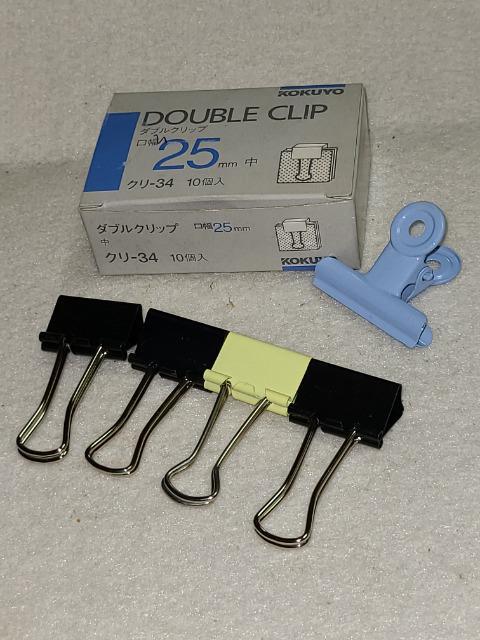 送料無料/ダブルクリップ25mmx4個セット+オマケクリップセット < インテリア/ライフ  送料無料/ダブルクリップ25mmx4個セット+オマケクリップセット  < インテリア/ライフの