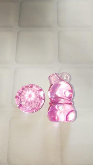 クリアピンククリスタルダイヤ風、雪だるまオブジェセット水槽やインテリア等に < インテリア/ライフ クリアピンククリスタルダイヤ風、雪だるまオブジェセット水槽やインテリア等に < インテリア/ライフの