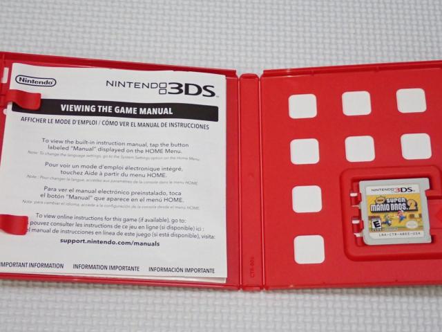 3DS★New SUPER MARIO BROS. 2 海外版 北米版★箱付・ソフト付 < ゲーム本体/ソフト  3DS★New SUPER MARIO BROS. 2 海外版 北米版★箱付・ソフト付 < ゲーム本体/ソフトの
