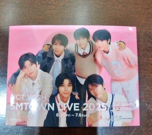 NCT WISH ステッカーSMTOWN LIVE 2025 ららぽーとラゾーナ < タレントグッズ NCT WISH ステッカーSMTOWN LIVE 2025 ららぽーとラゾーナ < タレントグッズの