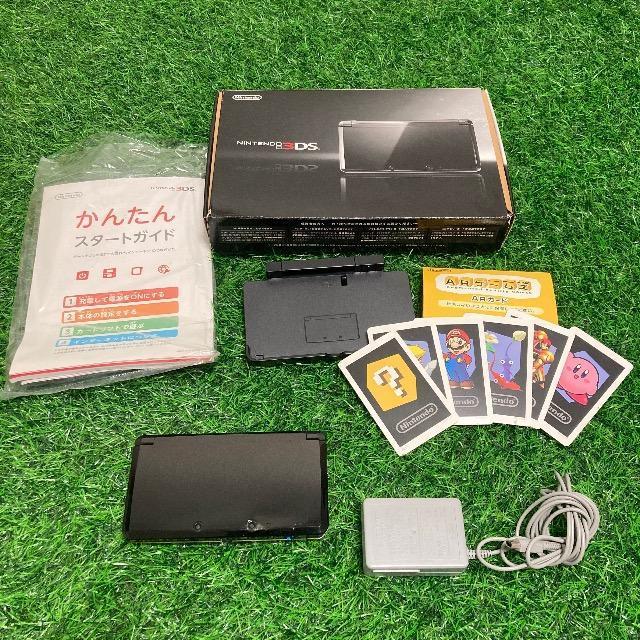 箱付き 3DS 本体 付属品あり ブラック 中古 < ゲーム本体/ソフト  箱付き 3DS 本体 付属品あり ブラック 中古  < ゲーム本体/ソフトの