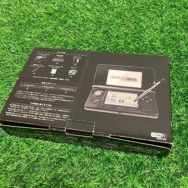 箱付き 3DS 本体 付属品あり ブラック 中古 < ゲーム本体/ソフト  箱付き 3DS 本体 付属品あり ブラック 中古 < ゲーム本体/ソフトの