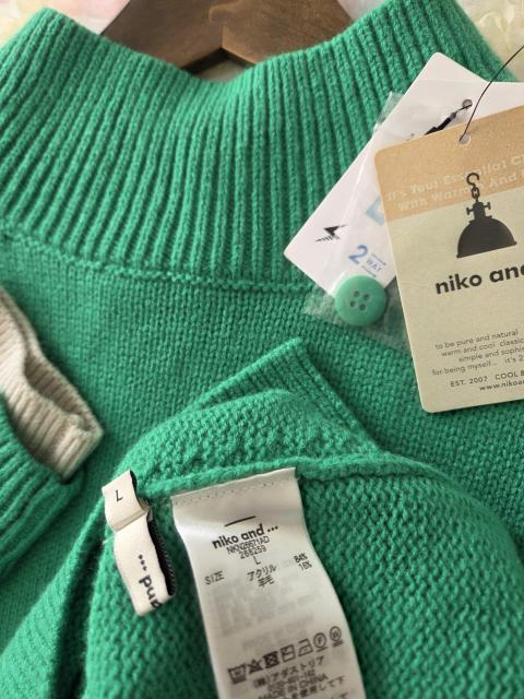 @niko and…ニット★グリーンパレットのあったかニット/新品♪ < ブランド @niko and…ニット★グリーンパレットのあったかニット/新品♪ < ブランドの