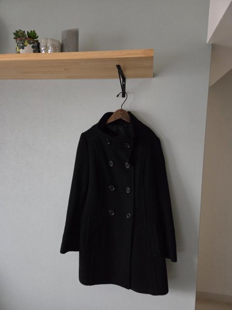 UNIQLOコート★ハイネックのブラックコート♪ < ブランド UNIQLOコート★ハイネックのブラックコート♪ < ブランドの