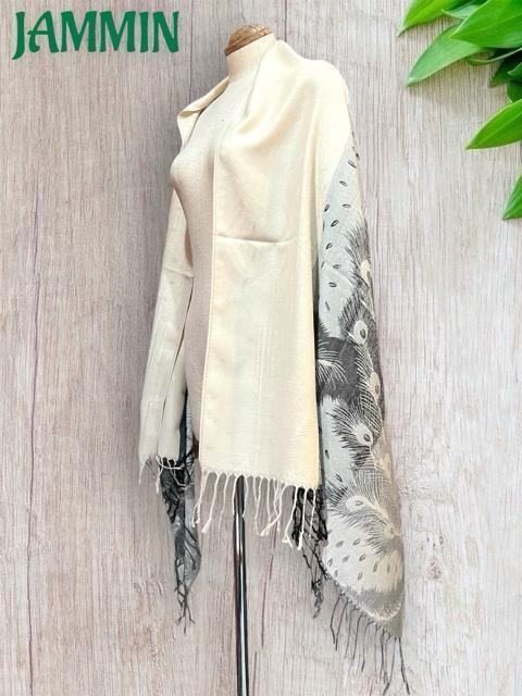 孔雀羽根柄ストール アジアン エスニック ヒッピー ストール < 女性ファッション 孔雀羽根柄ストール アジアン エスニック ヒッピー ストール < 女性ファッションの