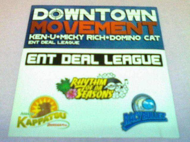 sDOWNTOWN MOVEMENTtKEN-U QGMICKY RICH DOMINO-KAT REGGAE WpQ  CD/DVD/rfI 