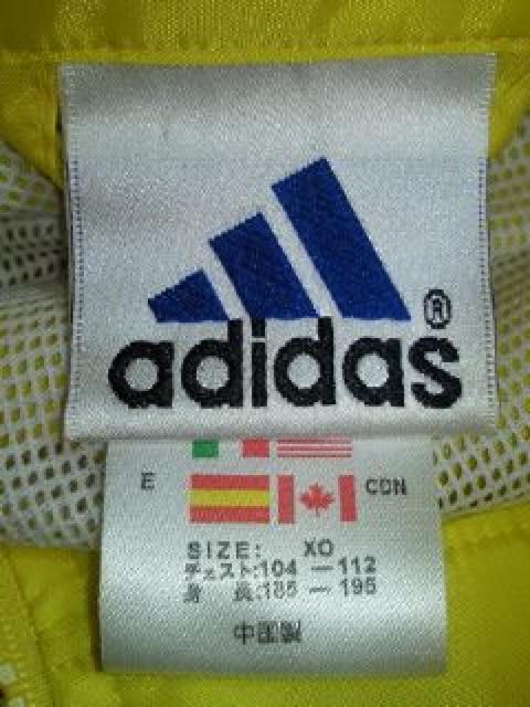 adidas AfB_X TbJ[ LJbv  2002 Wp[ p[J[ CG[ XO  uh 