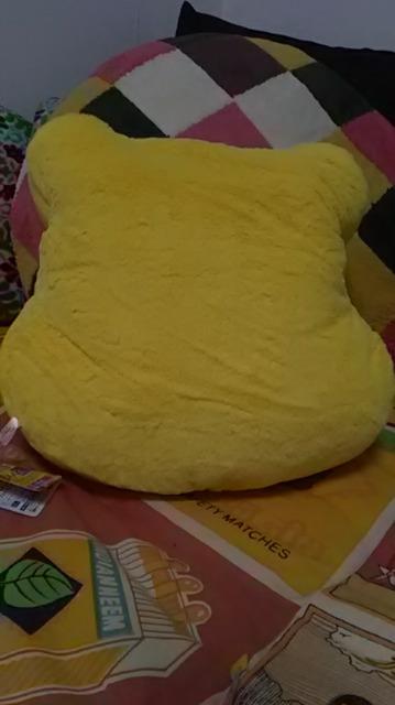 AAA・え〜パンダ・ふさふさフェイスクッション・黄色 日高 < タレントグッズ  AAA・え〜パンダ・ふさふさフェイスクッション・黄色 日高 < タレントグッズの