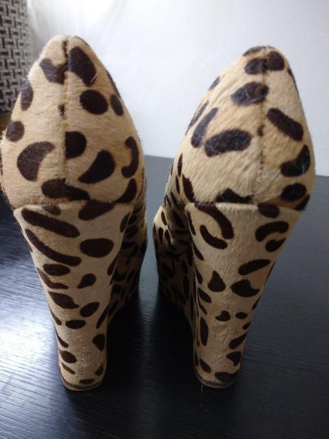 STEVE MADDEN/スティーブマデン ハラコ レオパウエッジサンダル(S) < ブランド  STEVE MADDEN/スティーブマデン ハラコ レオパウエッジサンダル(S) < ブランドの