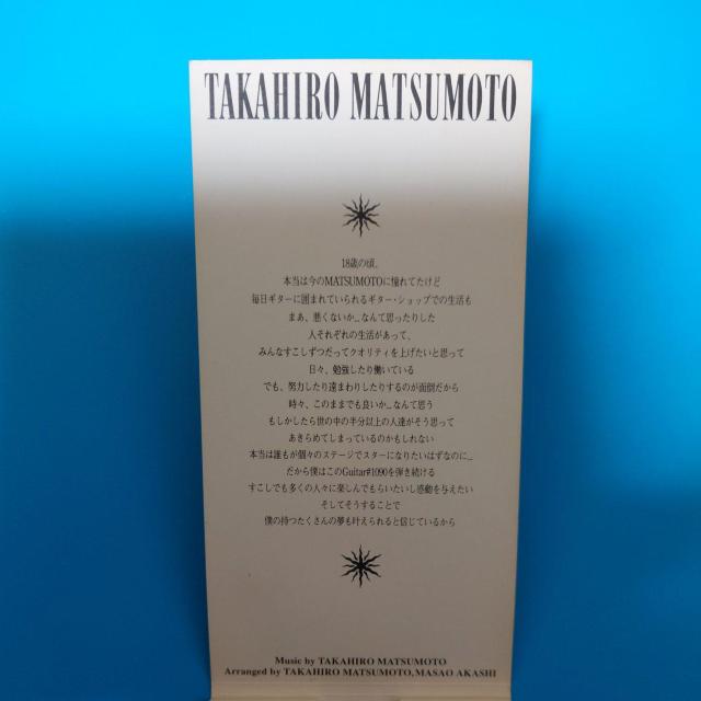8cmVOCDTAKAHIRO MATSUMOTO#1090`Thousand Dreams`  ^gObY 