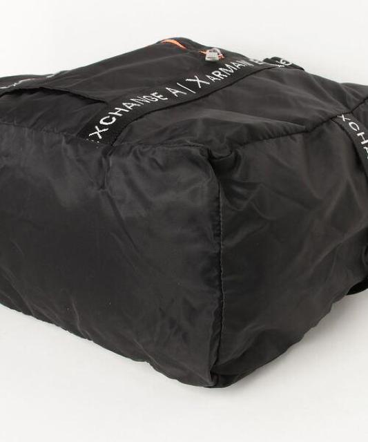 ☆ARMANI EXCHANGE アルマーニエクスチェンジ ロゴ トートバッグ ボストンバッグ☆ブラック < ブランド ☆ARMANI EXCHANGE アルマーニエクスチェンジ ロゴ トートバッグ ボストンバッグ☆ブラック < ブランドの