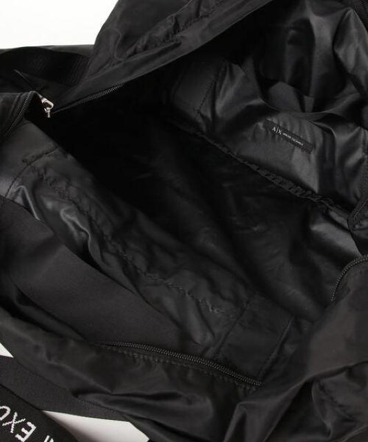 ☆ARMANI EXCHANGE アルマーニエクスチェンジ ロゴ トートバッグ ボストンバッグ☆ブラック < ブランド ☆ARMANI EXCHANGE アルマーニエクスチェンジ ロゴ トートバッグ ボストンバッグ☆ブラック < ブランドの