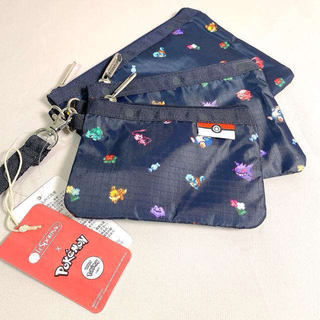 ★新品★LeSportsac レスポートサック ポケモンアンドフラワーズ ポーチ コスメポーチ 3455 セット 送料無料 < 女性ファッション  ★新品★LeSportsac レスポートサック ポケモンアンドフラワーズ ポーチ コスメポーチ 3455 セット 送料無料  < 女性ファッションの