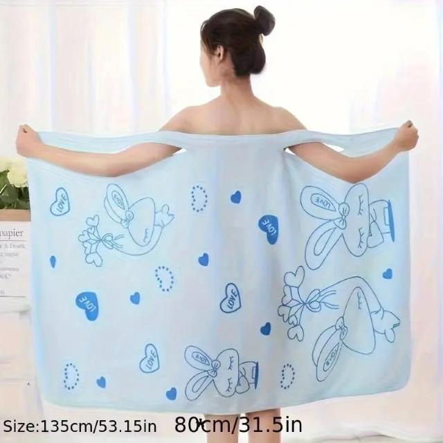 爆ヤス価格890円★女性用プリントバスローブタオル - 柔らかく吸収性有り 遊び心あふれるハート&ボウデザイン ピンク フリー < 女性ファッション 爆ヤス価格890円★女性用プリントバスローブタオル - 柔らかく吸収性有り 遊び心あふれるハート&ボウデザイン ピンク フリー < 女性ファッションの