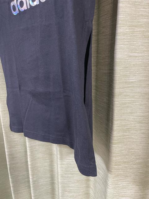 adidas アディダス ブラック Tシャツ 女児140 未使用品 < ブランド  adidas アディダス ブラック Tシャツ 女児140 未使用品 < ブランドの