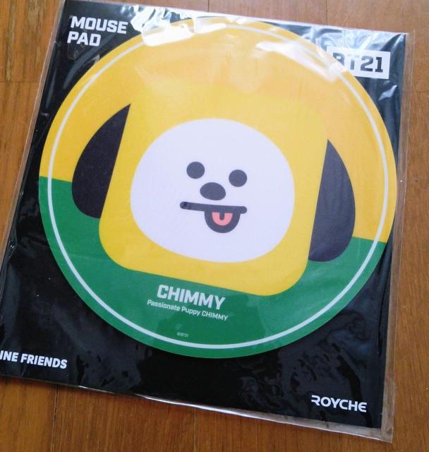 BT21���}�E�X�p�b�h�@CHIMMY  �� PC�{��/���Ӌ@��� 