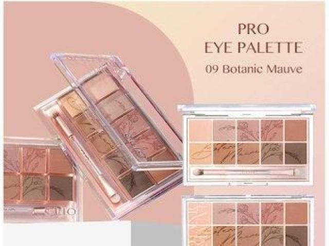 CLIO NI v ACpbg Pro Eye Palette #09 BOTANIC MAUVE  /RX/lC 