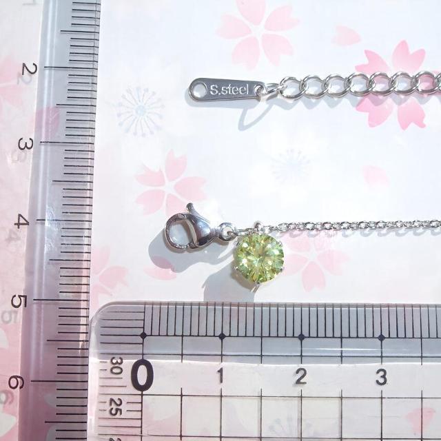 �������� �������FH&C �΃A�����M�[�T�[�W�J���X�e�����X�ꗱ ���C�� CZ�l�b�N���X�i6mm �� �����A�N�Z�T���[/���v�� 