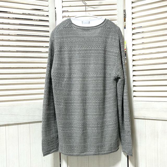 新品同様 JUNMEN ジュンメン レイヤードニット L < 男性ファッション 新品同様 JUNMEN ジュンメン レイヤードニット L < 男性ファッションの