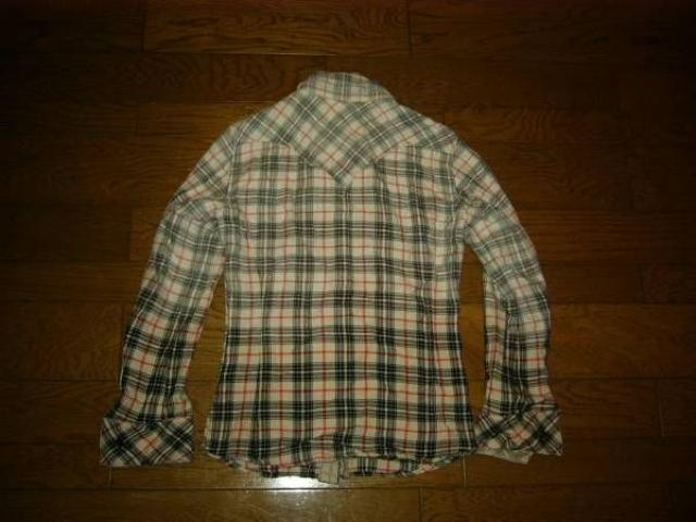 BACKLASHバックラッシュピッグレザーチェックシャツグラデ < 男性ファッション  BACKLASHバックラッシュピッグレザーチェックシャツグラデ < 男性ファッションの