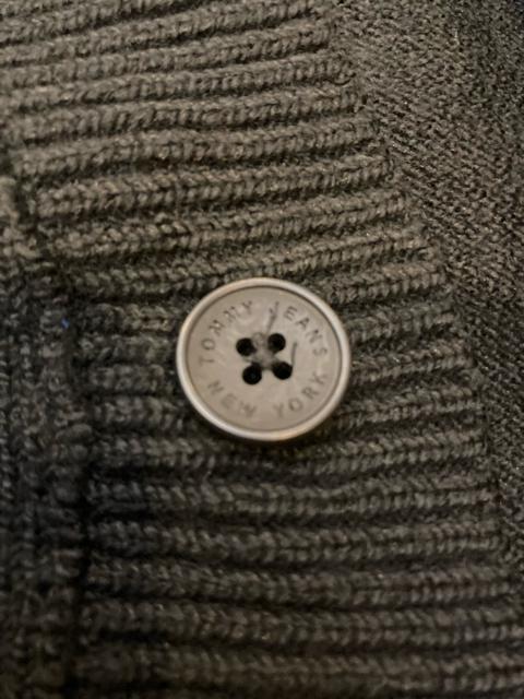 TOMMY JEANS �J�[�f�B�K�� sizeL  ���� �{�[�_�[ �㎿  �g�~�[�q���t�B�K�[ �� �u�����h�� 