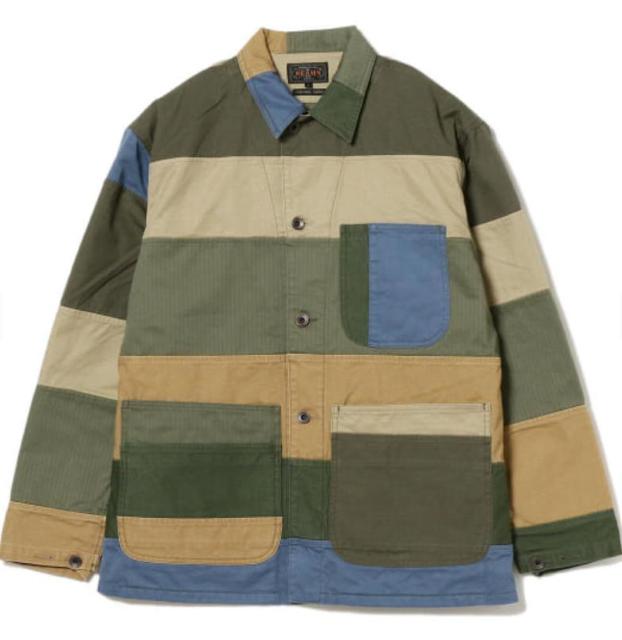 メンズ パッチワーク ミリタリー ジャケット < 男性ファッション メンズ パッチワーク ミリタリー ジャケット < 男性ファッションの