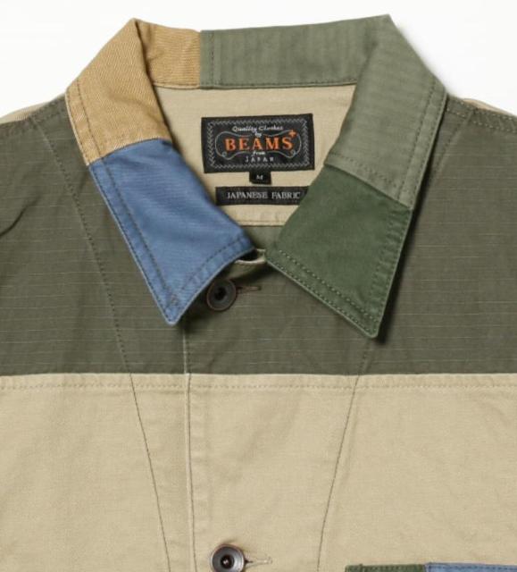 メンズ パッチワーク ミリタリー ジャケット < 男性ファッション メンズ パッチワーク ミリタリー ジャケット < 男性ファッションの