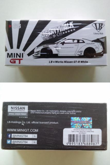 TSM MINI GT 1/64 MGT00068-R LBWORKS GT-R ^Cv2 AECOVer3 