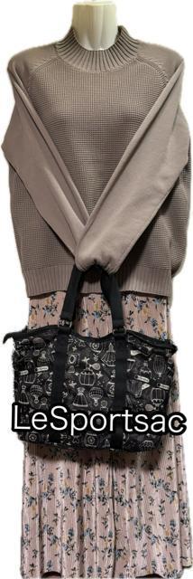 ӂ߂ā LeSportsac2wayg[gobNEbtjbgEKE`3_܂Ƃߔ聚1000~X^[g 