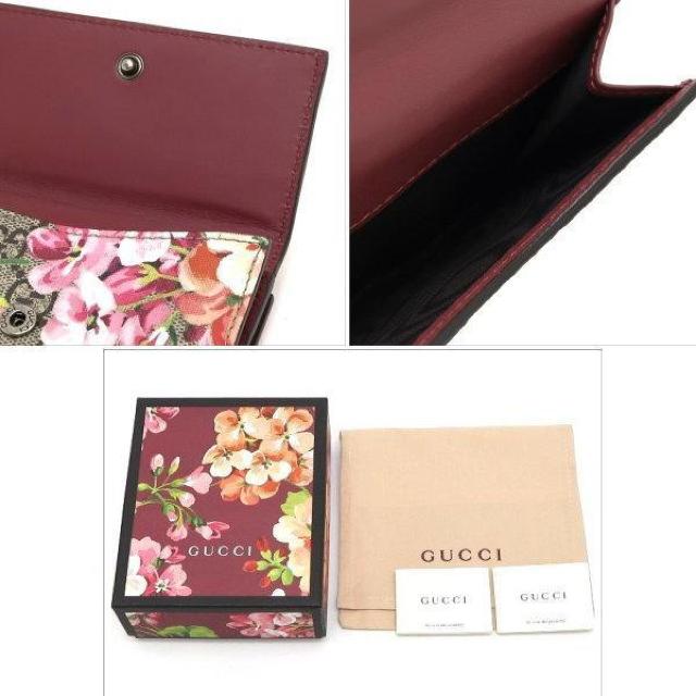 ◆ 本物 美品 ◆ GUCCI グッチ GGブルームス Wホック財布 フラワー コンパクト 2つ折り 袋 箱 人気 410071 < ブランド  ◆ 本物 美品 ◆ GUCCI グッチ GGブルームス Wホック財布 フラワー コンパクト 2つ折り 袋 箱 人気 410071 < ブランドの