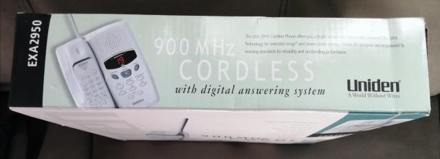 Uniden EXA2950 900MHz �R�[�h���X�d�b �� �Ɠd/AV�� 