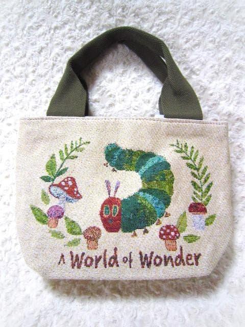 はらぺこあおむし ゴブラン織り ミニトート ランチトート ランチバッグ 手提げ トート B < 女性ファッション はらぺこあおむし ゴブラン織り ミニトート ランチトート ランチバッグ 手提げ トート B < 女性ファッションの